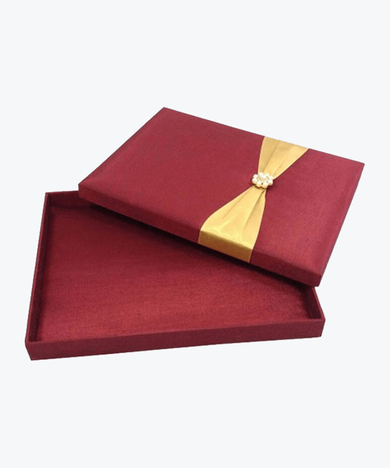 Custom Elegant Wedding Card Boxes