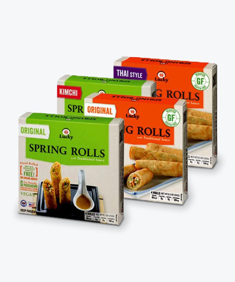 Spring Rolls Packaging Boxes